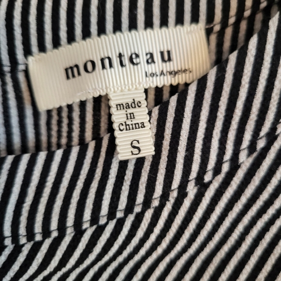 Monteau Chevron Blouse, size S - Picture 3 of 10
